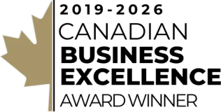 Canadian Business Excellence Award Winner 2019–2026 (Excellence Canada)