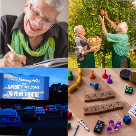 4 images of seniors games